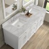 Lorelai 72" Double (Vanity Only Pricing) in Bright White